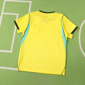Camiseta de Fútbol de Brasil 2026 Nueva Temporada Local Calidad Tailandesa Amarilla Versión Jugador Estrella y Aficionado 100% Poliéster Secado Rápido - Product Image 1