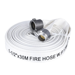 1,<span class=keywords><strong>5</strong></span> дюймов <span class=keywords><strong>8</strong></span> бар 20 м 30 м износостойкий ПВХ облицованный Двойной кожух пожарный шланг с муфтой завод - Product Image 5
