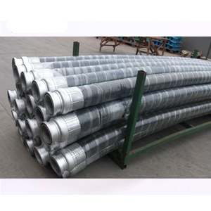 Tuyau de <span class=keywords><strong>pompe</strong></span> à béton flexible renforcé de fil d'acier haute pression, tuyau de décharge de ciment sec en caoutchouc - Product Image 3