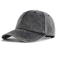 Gorra de Béisbol de Algodón Lavado para Hombre y Mujer, Estilo Clásico, Ajustable, de Mezclilla Desgastada, de Perfil Bajo, Estilo Dad Hat