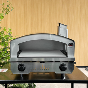Four professionnel Four à pizza à gaz napolitain de 16 pouces pour restaurant et cuisine en plein air - Product Image 6