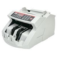 XD-2080 moins cher argent comptage Machine faux billets détecteur USD EUR INR IQD PKR avec batterie pour option Bill Notes compteur