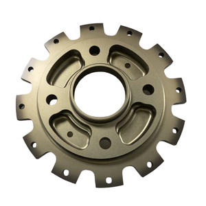 ชามเบรกอลูมิเนียมด้านหลังสำหรับดิสก์ขนาด300มม. เครื่องจักร CNC <span class=keywords><strong>7075</strong></span> <span class=keywords><strong>T6</strong></span> - Product Image 6