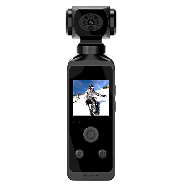 4k Ultra Hd Pocket Action Camera 270 Rotatable Vlog Wifi Mini Sports Cam Waterproof Case Helmet Travel Bicycle Driver Recorder