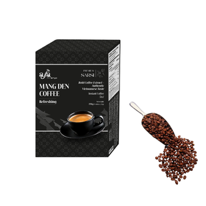 Café instantáneo Mang Den 5 en 1 de alto grado, refrescante, 24 meses de vida útil, caja de café dorada, servicio ODM - Product Image 1