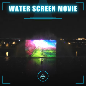 Projecteur de Fontaine Musicale Laser Extérieure Commerciale LISHI avec Écran d'Eau, Étanche IP68, Contrôle Programmable pour Complexes Hôteliers - Product Image 2