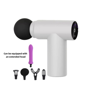 Pistolet de massage de haute qualité, moderne, couleur personnalisée, double usage, confortable, petit, contrôle de la durée, exercice physique, relaxation - Product Image 2