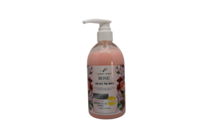 Fragrant Rose Liquid Exfoliating <b>Soap</b> For Gentle Body Scrubbing And With A Romantic Aroma - Product Image 5