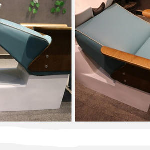 <span class=keywords><strong>Fauteuil</strong></span> en bois avec base blanche bassin shampooing chaise shampooing ensemble de lit mobilier de salon avec repose-pieds - Product Image 6