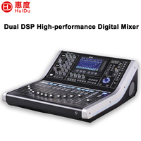 Console de mixage audio numérique 22 canaux avec double DSP, mixage automatique, gain partagé et enregistrement USB pour conférences et sonorisation