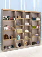 Vitrine de présentation Aima Orange pour sacs à main, présentoir de luxe léger pour chaussures et bagages, idéal pour les diffusions en direct