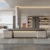 Bureau de direction en L sur mesure, moderne et multifonctionnel pour bureaux administratifs – Prix bas