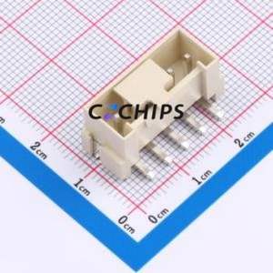 HCZZ0596-5 Wire-to-Board Pin Header SMD,P=3.96mm Connector 1x5P 3.96mm Vertical Mount VH - Product Image 1