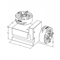 Bloc carré en acier 3A-100027 pour EROWA ER-019424, puissance de serrage 10000N pour montage de mandrin horizontal et vertical, outillage CNC EDM