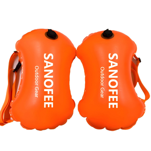 Boa Galleggiante di Sicurezza per Nuoto in Acque Libere, Leggera e Gonfiabile, in PVC Impermeabile di Alta Qualità per Esterni - Product Image 2