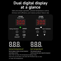 Table chauffante à température constante MECHANIC HT-30 avec double affichage intelligent pour la réparation de téléphones portables, outil de retrait d'écran chauffé
