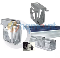 Module solaire antivol à installation rapide, clip de fixation rapide pour panneau PV, accessoires de toiture