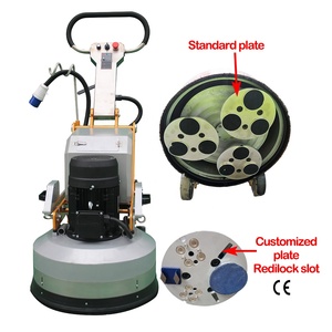 Pulidora Industrial Manual Planetaria para Concreto y Terrazo/Mármol con Caja de Engranajes, Tanque de Agua de 30L y Alta Eficiencia 4KW/5.5KW - Product Image 1