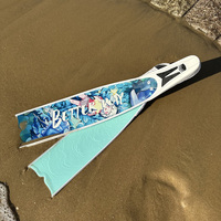 Modèle unique Conception personnalisée Chasse sous-marine Longues palmes avec poche pour pied en TPR Palmes d'apnée en fibre de carbone