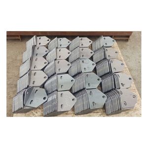 Piezas de chapa de metal de alta calidad galvanizadas de acero de corte láser personalizadas fabricación de chapa - Product Image 2