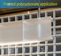 Plaques en polycarbonate/acrylique givrées sur mesure, usinées par CNC |   Épaisseur 10 mm, gravure, découpe, pliage, antistatique, biseautage, sérigraphie/UV