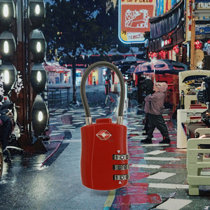 सुविधा के लिए पुनर्स्थापना योग्य कोड वाटरप्रूफ के साथ पैडलॉक और सुविधा के लिए पॉलिश - Product Image 2