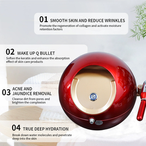 מכשיר פנים מקצועי לסלון יופי - 12 ב-1 הידרו דרמבריישן עם תרסיס ננו ופונקציית חמצן לפנים - Product Image 6