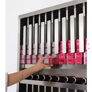 Hair Salon Stainless Steel Locker Dyeing Paste Rack Dyeing Paste Hanging Display Rack <b>Storage</b> Rack - Product Image 2