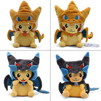 Boneka Plush Kualitas Tinggi Kawaii Po Ké Mon, Mainan Hewan Boneka Custom, Boneka Plush Pi Ka Chu untuk Hadiah & Mesin Cakar