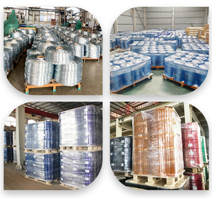 <span class=keywords><strong>Rideau</strong></span> antistatique transparent en PVC ESD teinté ambre à nervures en plastique souple clair pour magasin - Product Image 4