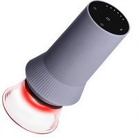 Ensemble de ventouses électriques pour massage thérapeutique, drainage lymphatique, chaleur, 6 niveaux, relaxation musculaire, corps, 4 ventouses