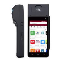 Terminal de paiement Android Protocol 201.1 avec lecteur de carte NFC et imprimante thermique pour les institutions de microfinance