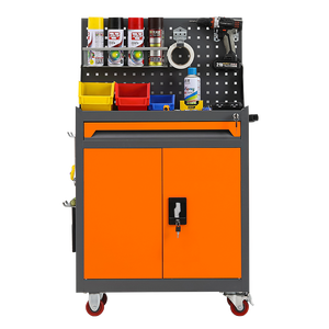 Caja de Herramientas con Ruedas Personalizada, Gabinete de Almacenamiento de Acero, Caja de Herramientas Multicapa con Cajones y Ruedas - Product Image 4