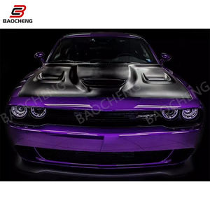 Capot moteur pour <span class=keywords><strong>Dodge</strong></span> Challenger <span class=keywords><strong>SRT</strong></span> 2008-2023, style <span class=keywords><strong>SRT</strong></span>, en fibre de carbone de haute qualité, accessoire de modification - Product Image 5