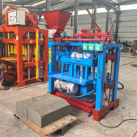 Machine à fabriquer des blocs vibratoires BSF QT4-35A, facile d'utilisation, pour projets à l'étranger.