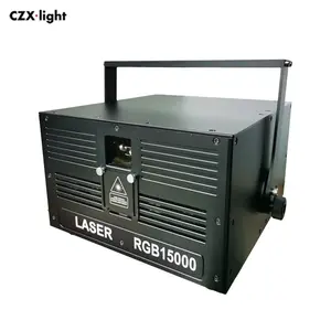 Guanjhou Acara Musik Konser Lazer Lampu Sorot Pernikahan Warna 10W RGB Sinar Laser Lampu Panggung Pencahayaan Peralatan Profesional