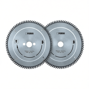 Lame de scie Fervi 250 mm 7000 tr/min pour la coupe du bois avec revêtement en métal dur - Product Image 2