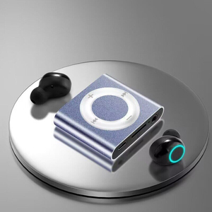 Reproductor MP3 Mini Personalizado de Fábrica con Clip Metálico, Regalo para Niños, Tarjeta TF, Batería de 6 Horas, Dispositivo Musical - Product Image 1