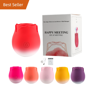 Vibrador Magnético Sucção Rosa 2025 10 Funções, Brinquedos Sexuais, Massageador de Clitóris e Seios, Vibrador Rosa - Product Image 1