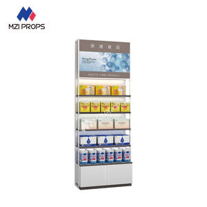 QMuS-<span class=keywords><strong>QB</strong></span>-06-900 pharmacie boutique meubles usine vente directe pharmacie magasin étagère pour présentoir tendance - Product Image 1
