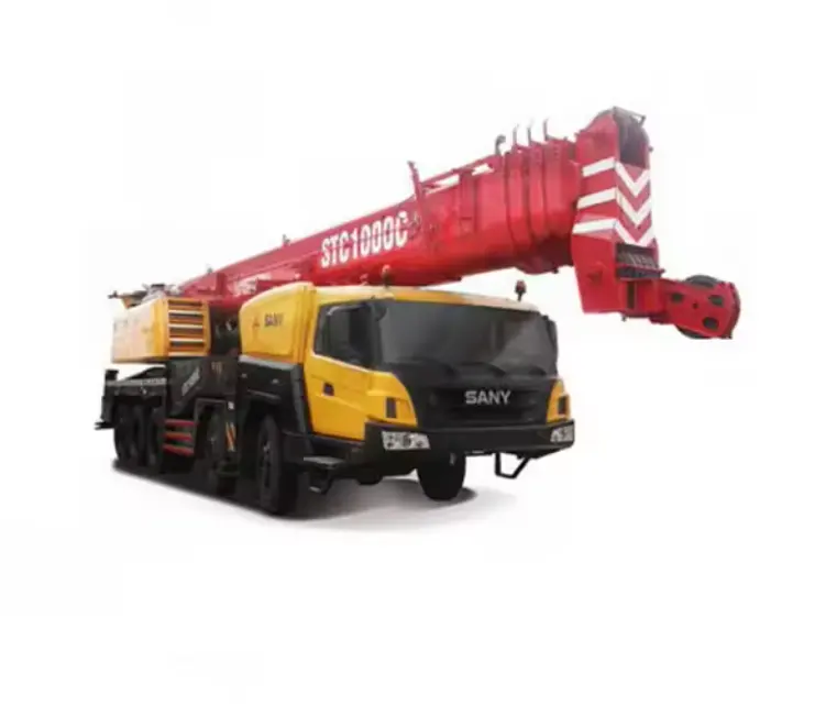 selling good 100 ton used china top quality mobile crane for sale used 100t crane sany truck crane stc1000 price