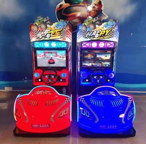 Machine de course automobile à monnayeur pour enfants, équipement de jeu d'arcade intérieur, jeux d'arcade commerciaux à vendre - Product Image 4