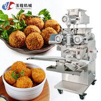 Nouvelle Machine Automatique à Encrustation de Boulettes de Viande, Haute Efficacité, Durable, Multifonctionnelle, Continue, pour Cuisine Commerciale et Snacks