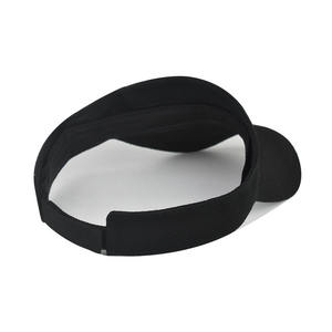 Chapeau de pare-soleil de course réglable 100% polyester Logo personnalisé chapeau haut de forme vide avec protection UV tissu commun de style 5 panneaux - Product Image 4
