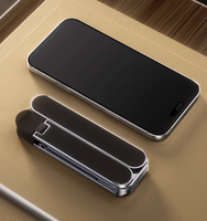 Support pour ordinateur portable en aluminium réglable, mini design pliable avec fonction antidérapante, nouveau produit avec dissipation de chaleur