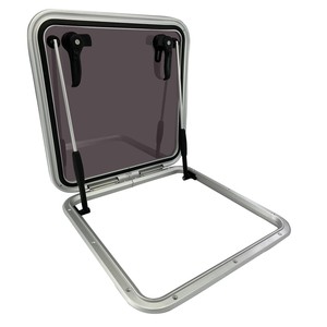 Aluminum Boat Hatch With Tempered Glass Marine Accessory For <b>Yacht</b> And Boat Use - Product Image 5