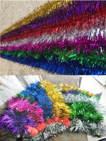 Guirlande de Noël Épaisse à Trois Couches, Largeur 9 CM, Longueur 2 M, pour Décoration de Mariage, Fête et Ornement d'Arbre de Noël