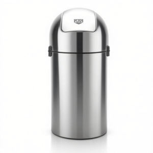 Cestino a pressione da 60 L in acciaio inox per cucina e bagno - Product Image 2