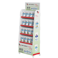 Présentoir en métal pour noix et fruits secs, étagère pour aliments, magasin de magasin,