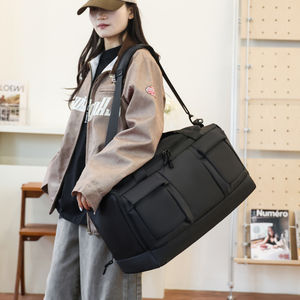 Bolsa de Viaje Impermeable de Moda con Logotipo Personalizado, Bolsa Deportiva Portátil de Gran Capacidad con Compartimento <span class=keywords><strong>para</strong></span> Zapatos, Adecuada <span class=keywords><strong>para</strong></span> Senderismo y Fitness - Product Image 3